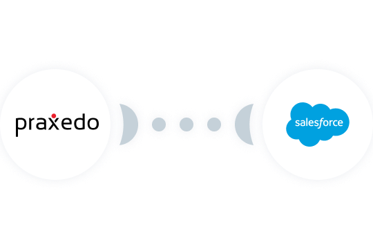 Praxedo est parfaitement adapté aux entreprises comme la vôtre qui utilisent la suite Salesforce et souhaitent étendre l'utilisation de ses deux interfaces à ses collaborateurs nomades (techniciens d’appel de service, auditeurs/inspecteurs…).