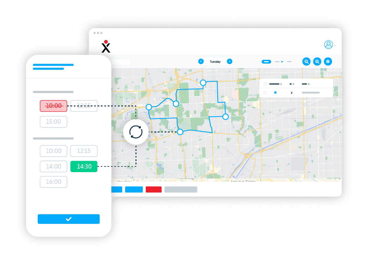 Tenez vos plannings à jour des changements de vos rendez-vous clients.